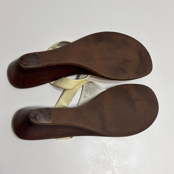 Tory Burch Cameron wedge thong sandal size 9 1/2 - Picture 6 of 9